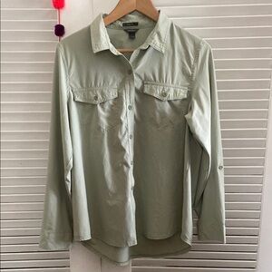 Eddie Bauer Mint Green Button Down Shirt